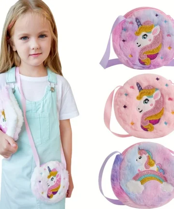 Pochette Bambina a Tracolla Unicorno