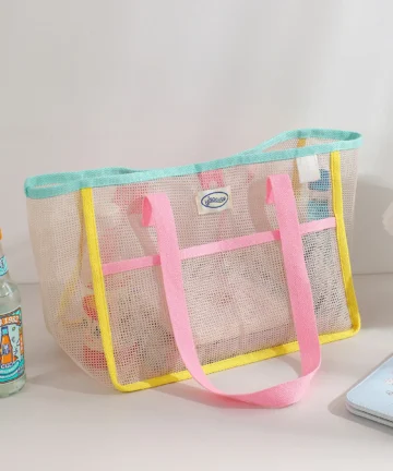 Borsa Shopper Intrecciata Bambino Multicolore