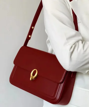 Sac à Bandoulière Femme Structuré