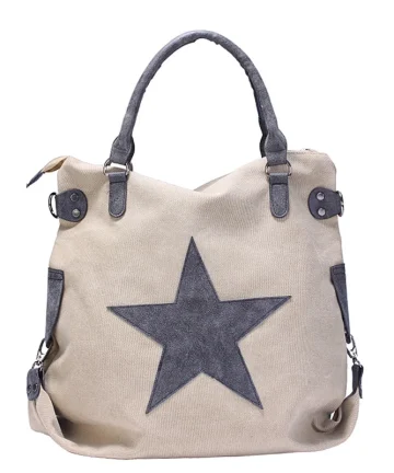 Sac à Main Femme Toile Étoile