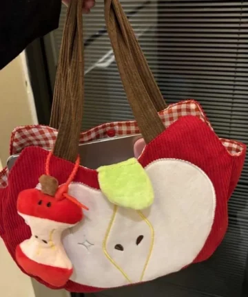 Sac Cabas Enfant Côtelé
