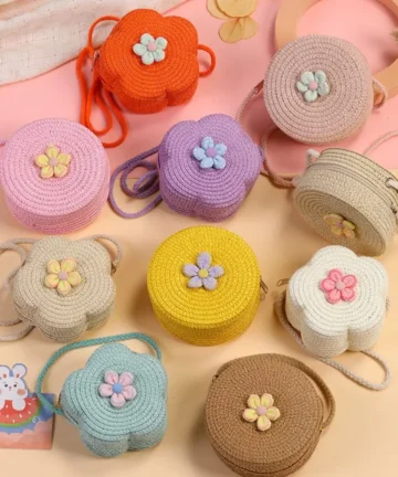 Pochette Bandoulière Enfant Tressée